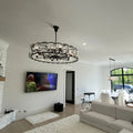 Harfz Crystal Round Chandelier 60
