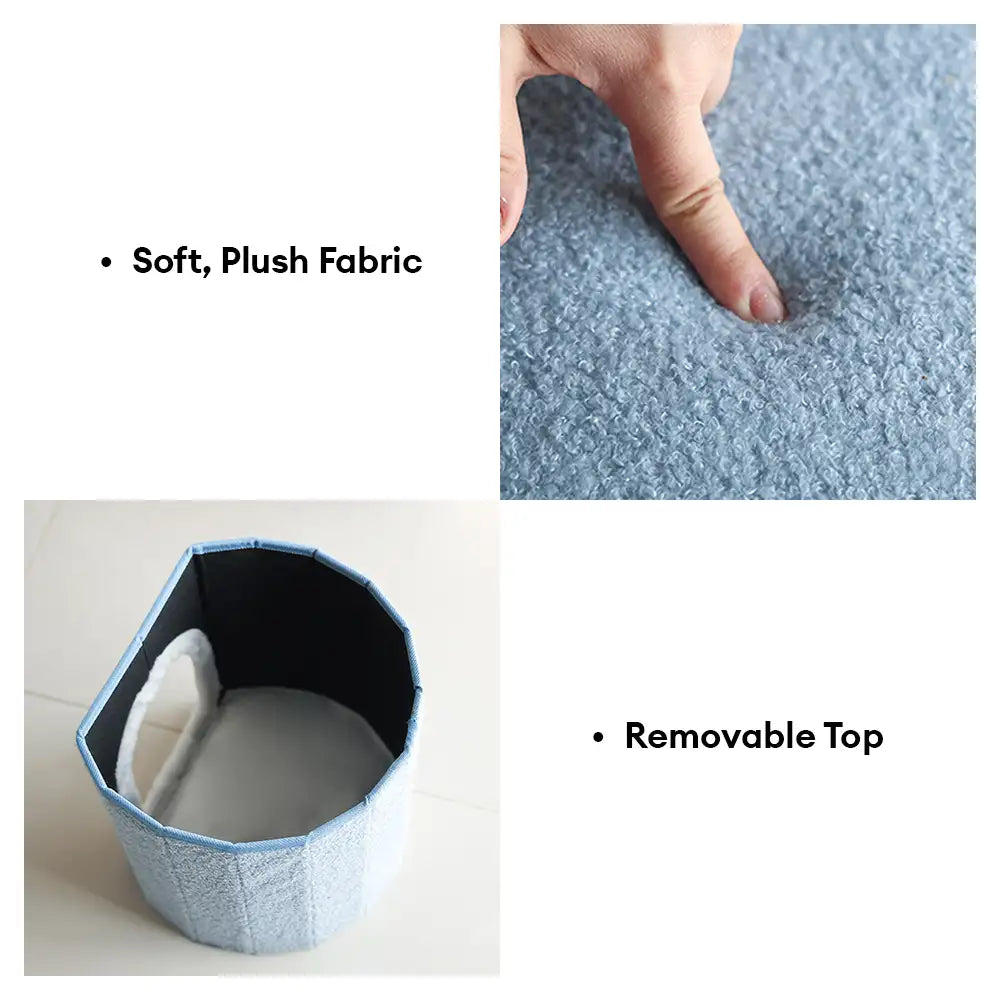 Portable Home Ottoman Pet House Foldable Condo Cat Cave