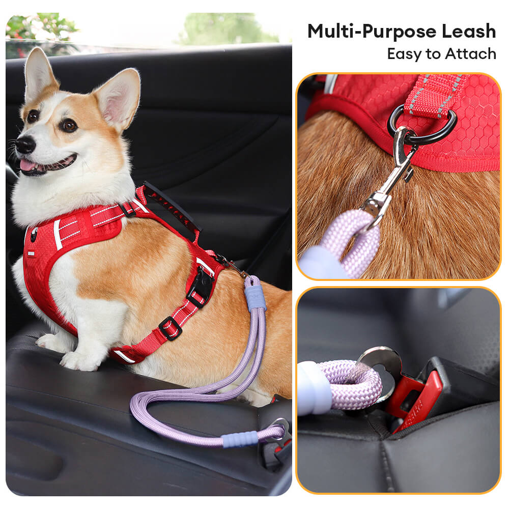 Anti-pull Nylon Dog Car Seat Safety Belt