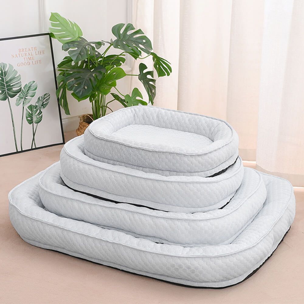 Cooling Comfort Elevated Donut Oval Dog Bed