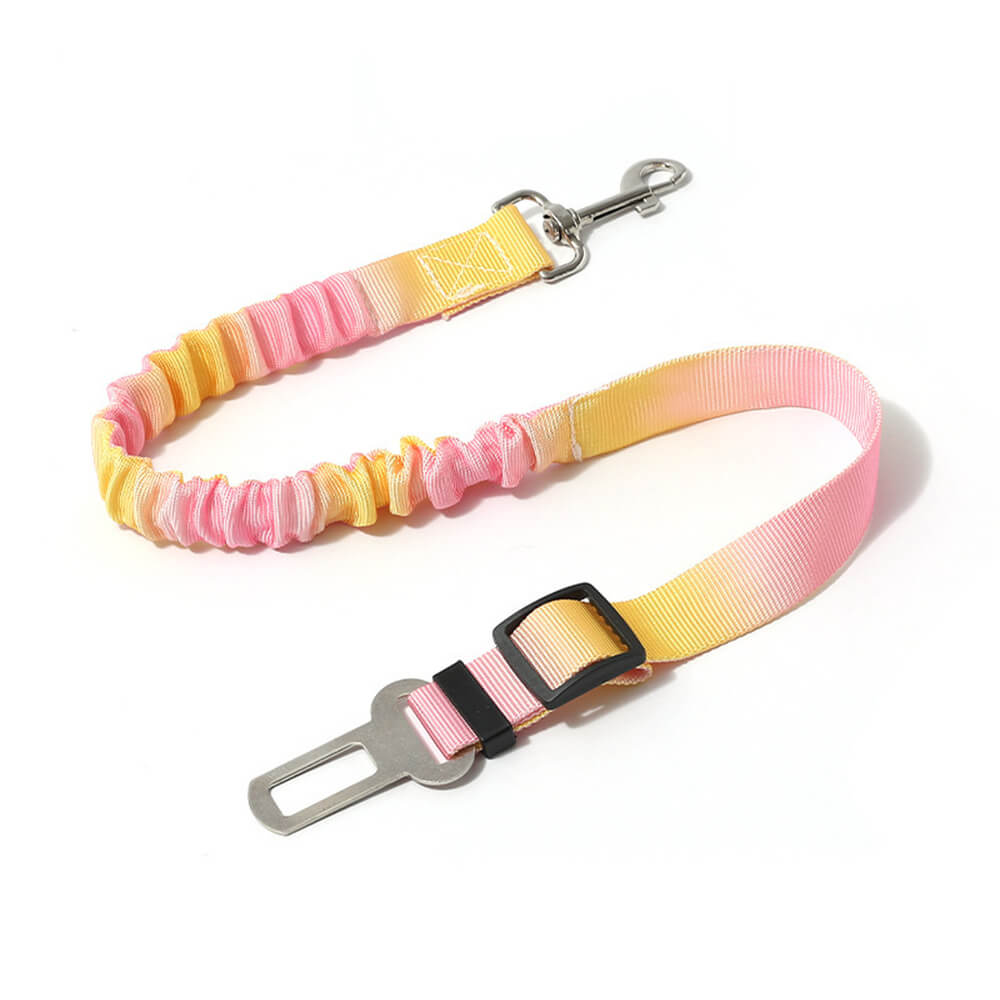 Gradient Elastic Shock-Absorbing Pet Car Safety Belt