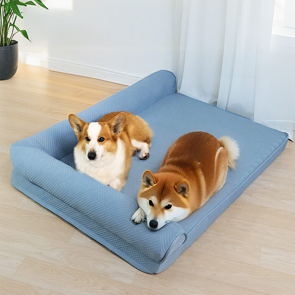 Large Cooling Breathable Non-Slip Orthopedic Dog Bed