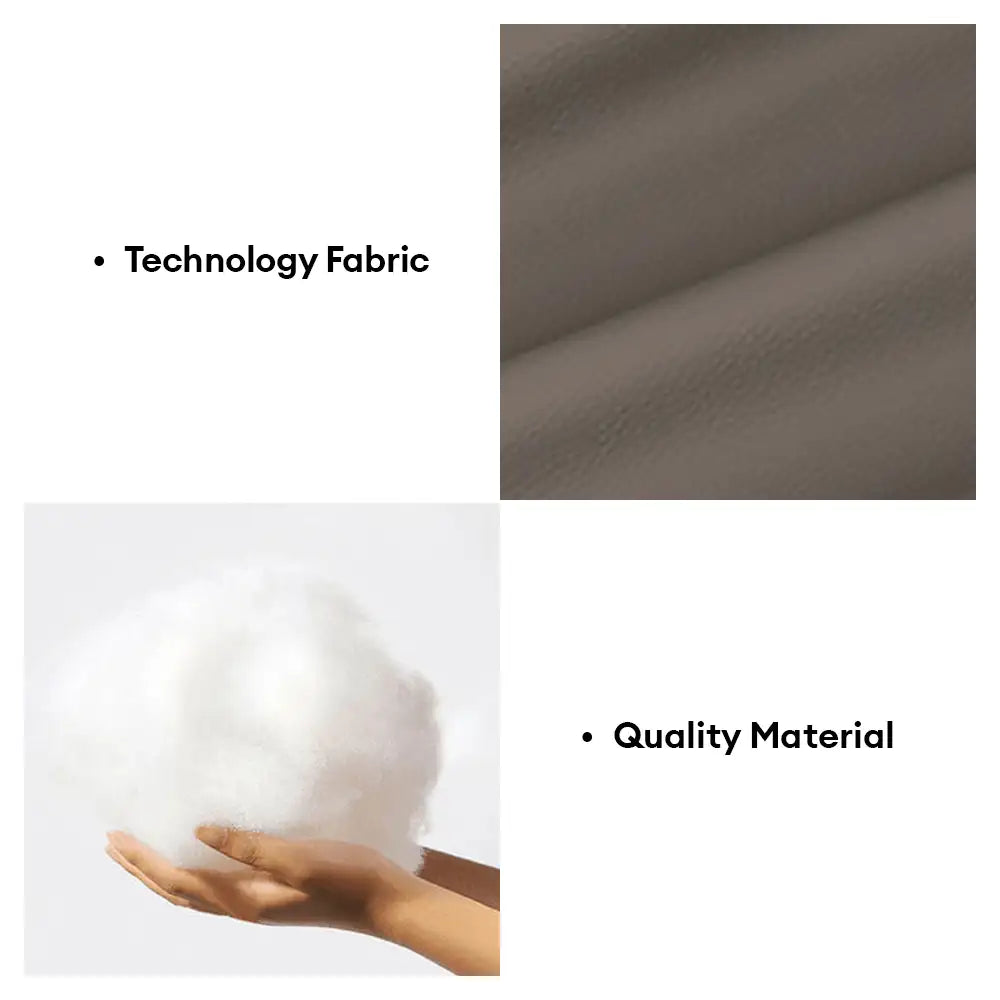 Technology Fabric Square Calming Support Waterproof Scratch-resistant Dog Bed