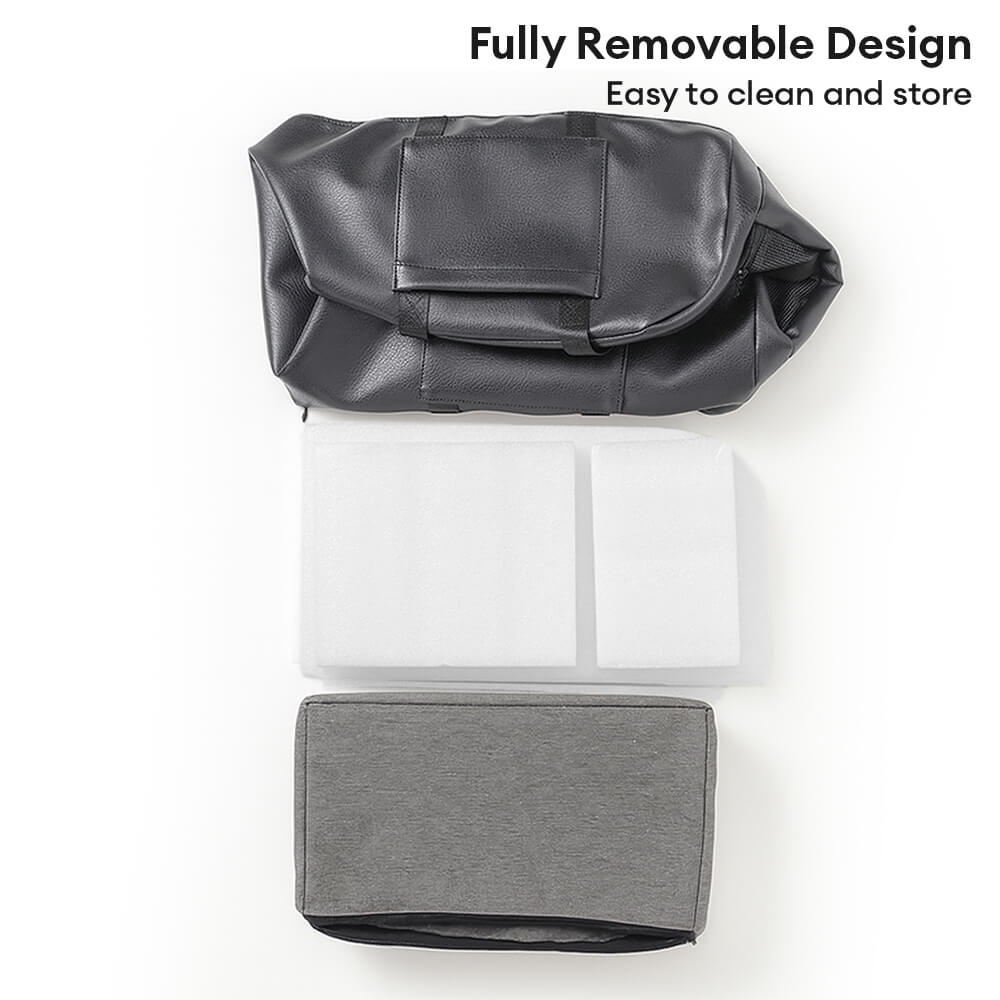 Travel Safety Elevated Detachable Dog Car Seat Center Console for Small Dogs