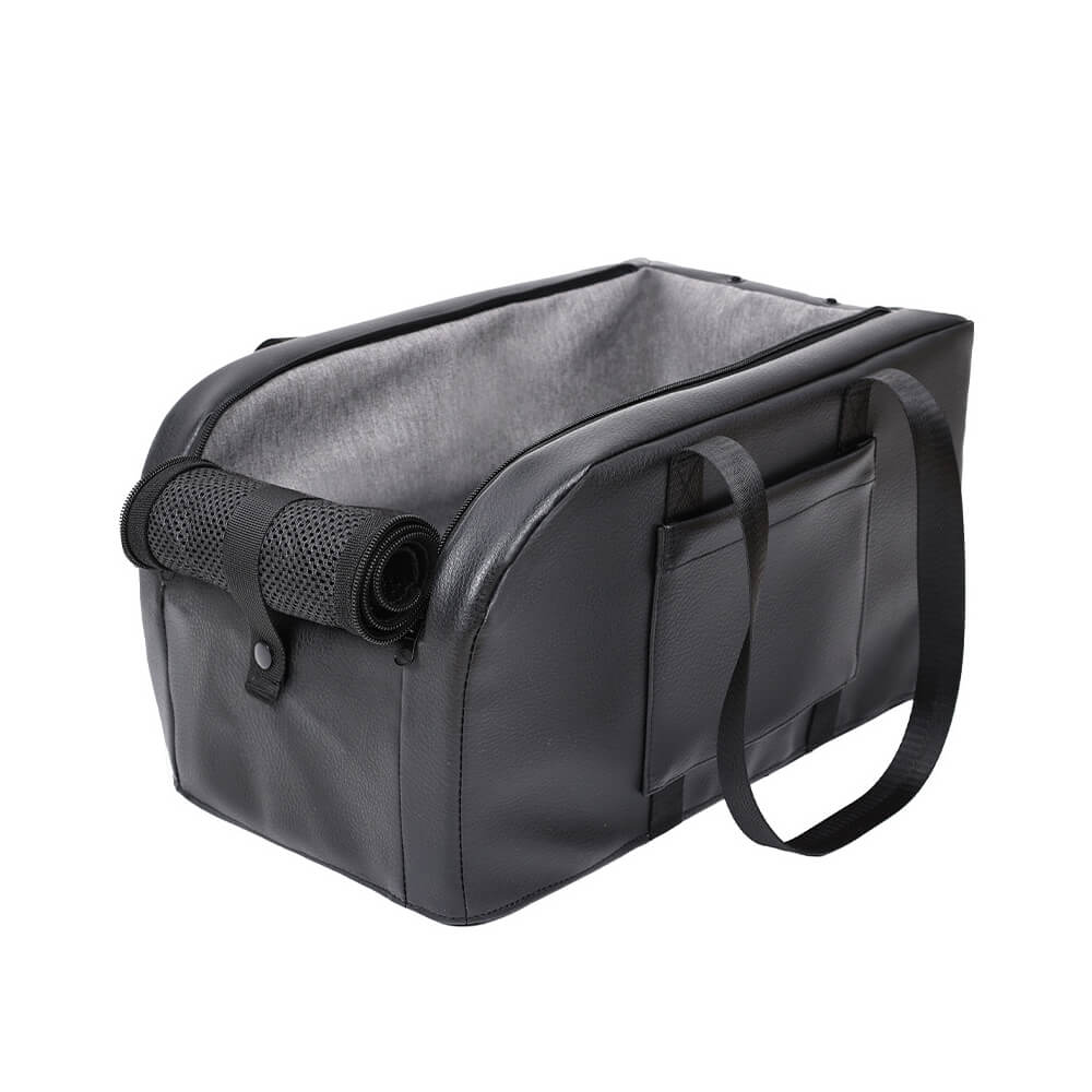 Travel Safety Elevated Detachable Dog Car Seat Center Console for Small Dogs