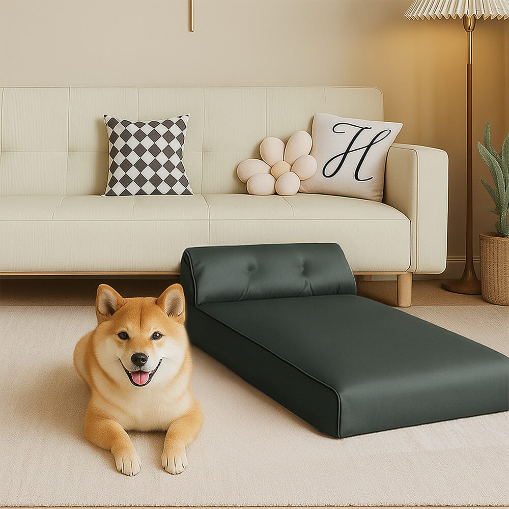 Waterproof & Hair-Resistant Thick All-Season Washable Large Dog Bed