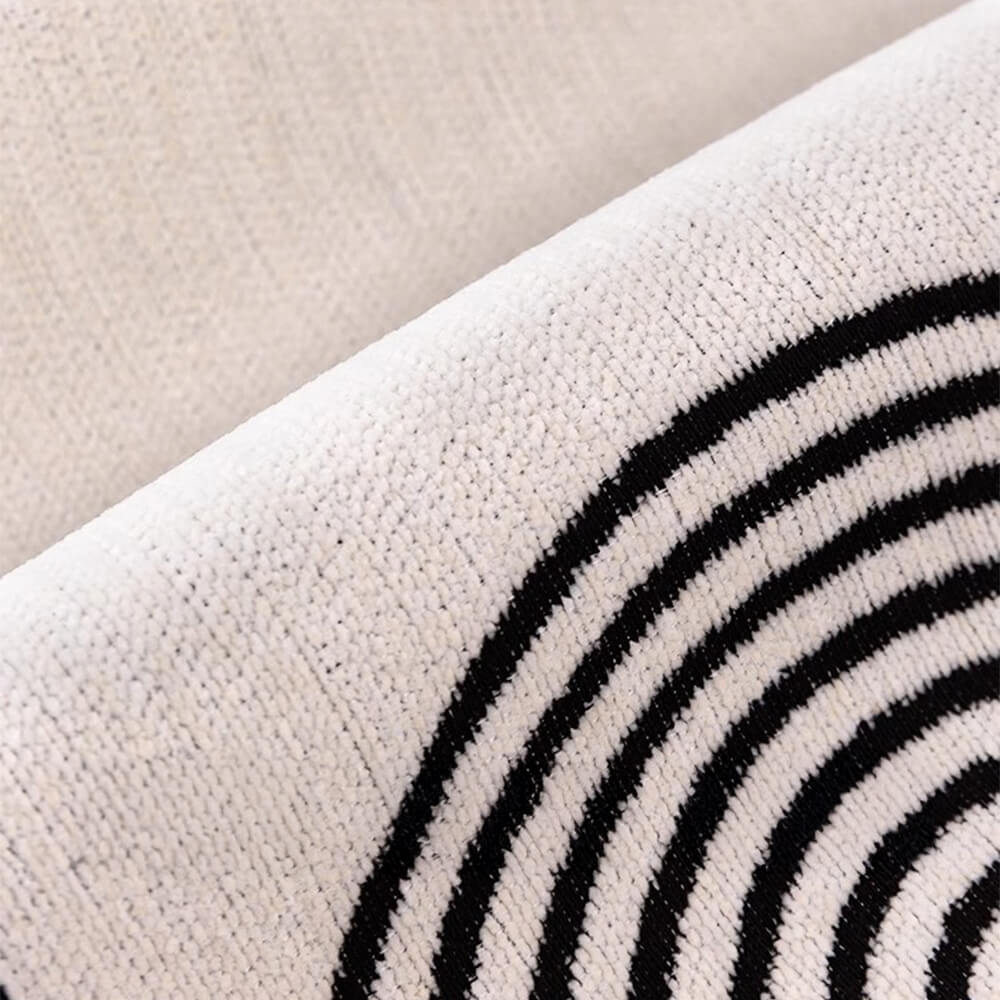 Chenille Arch Pattern Scratch-Resistant Couch Cover