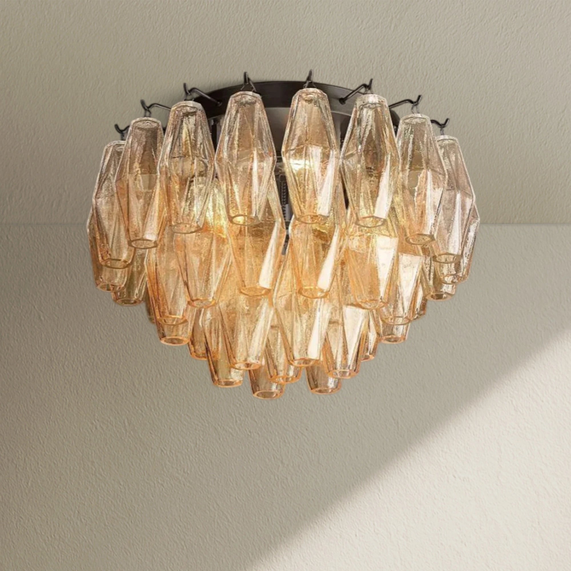 CHRAFZ Glass Flushmount 17"24"