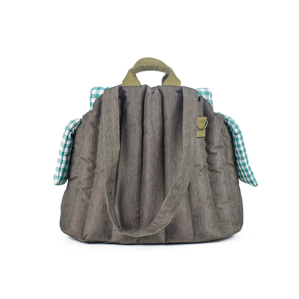 Gingham Portable Soft Multi-Purpose Dog & Cat Carrier Bag