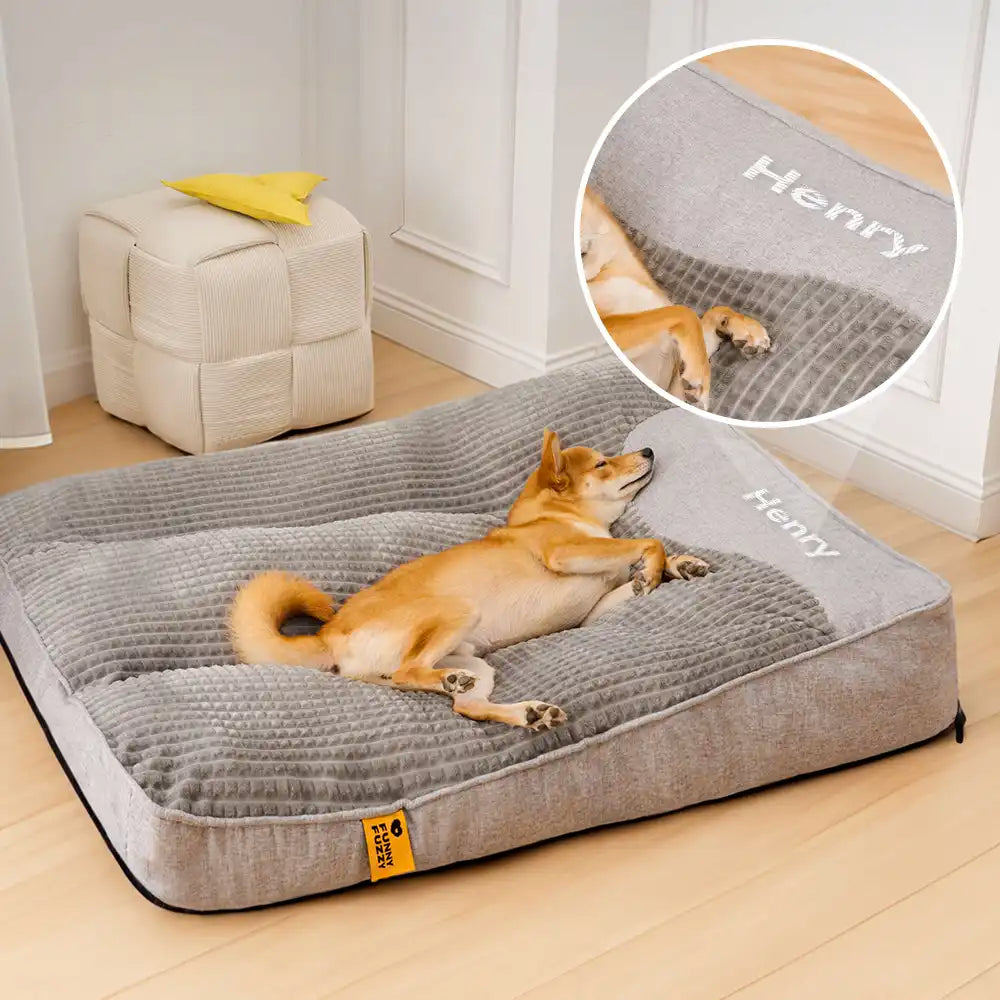 Special Price - Large Thick Scratch-resistant Spine Protection Dog Cushion Bed