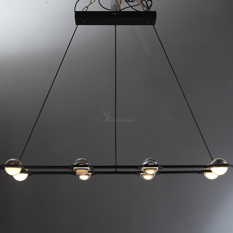 ECLFZ Rectangular Chandelier 54"72"