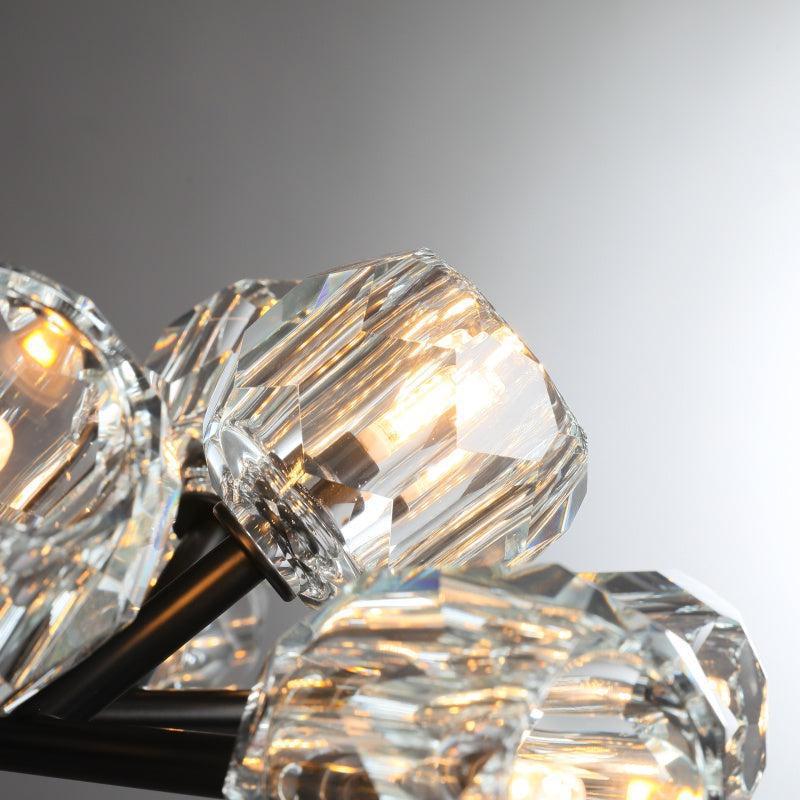 Billfz De Crystal Glass Round Chandelier 24"36"48"60"72"
