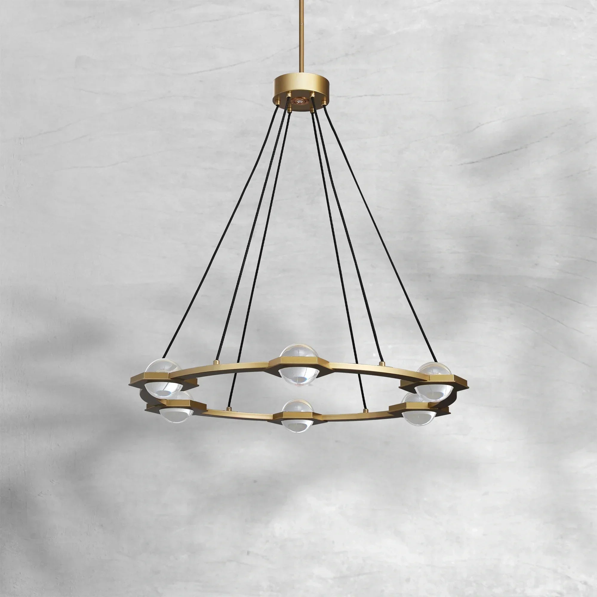 ECLFZ Round Chandelier 36", 48", 60"