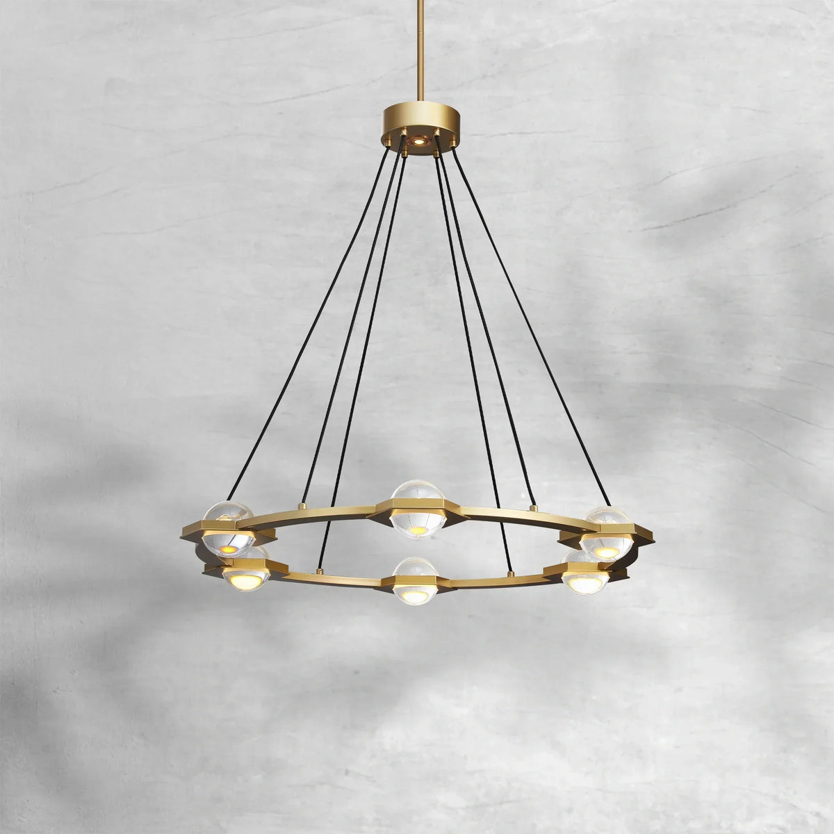 ECLFZ Round Chandelier 36", 48", 60"