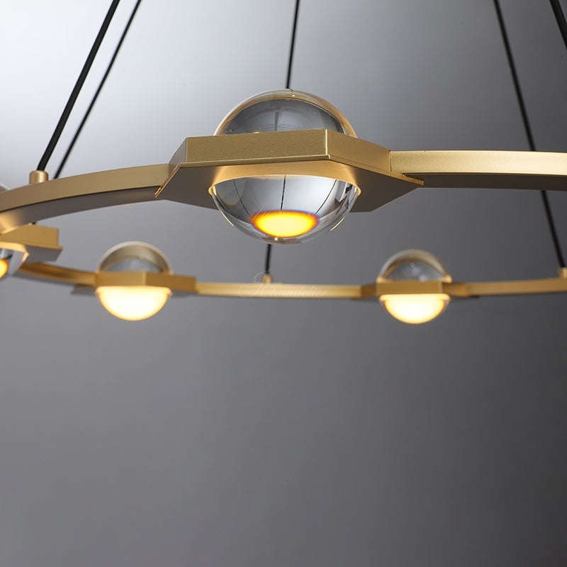 ECLFZ Round Chandelier 36", 48", 60"