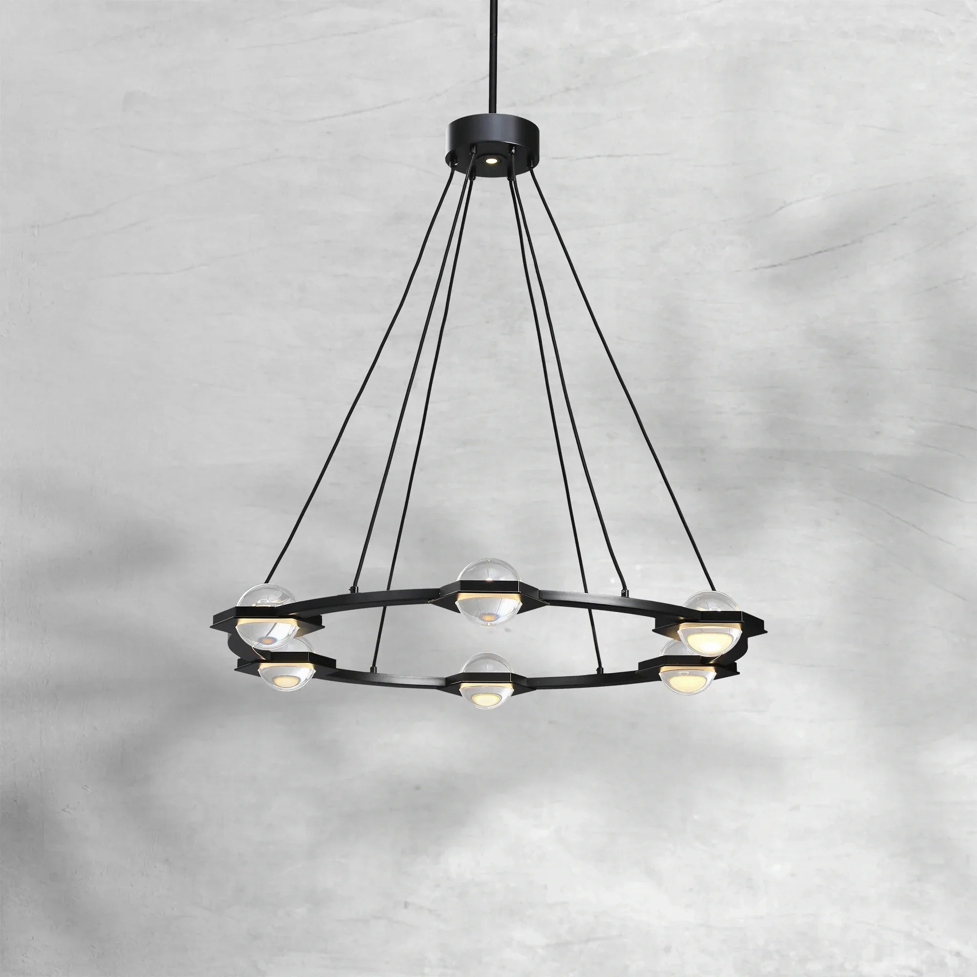 ECLFZ Round Chandelier 36", 48", 60"