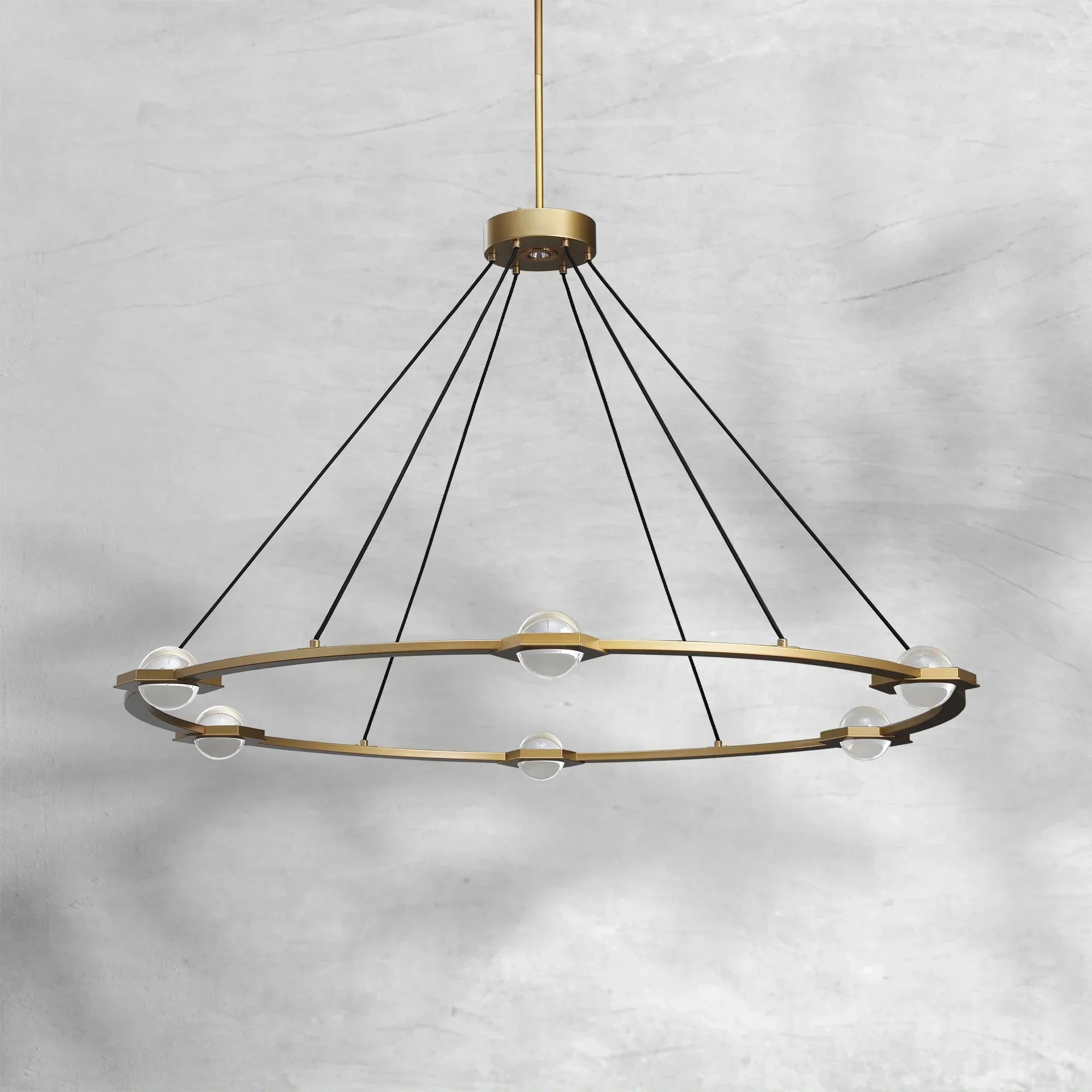 ECLFZ Round Chandelier 36", 48", 60"