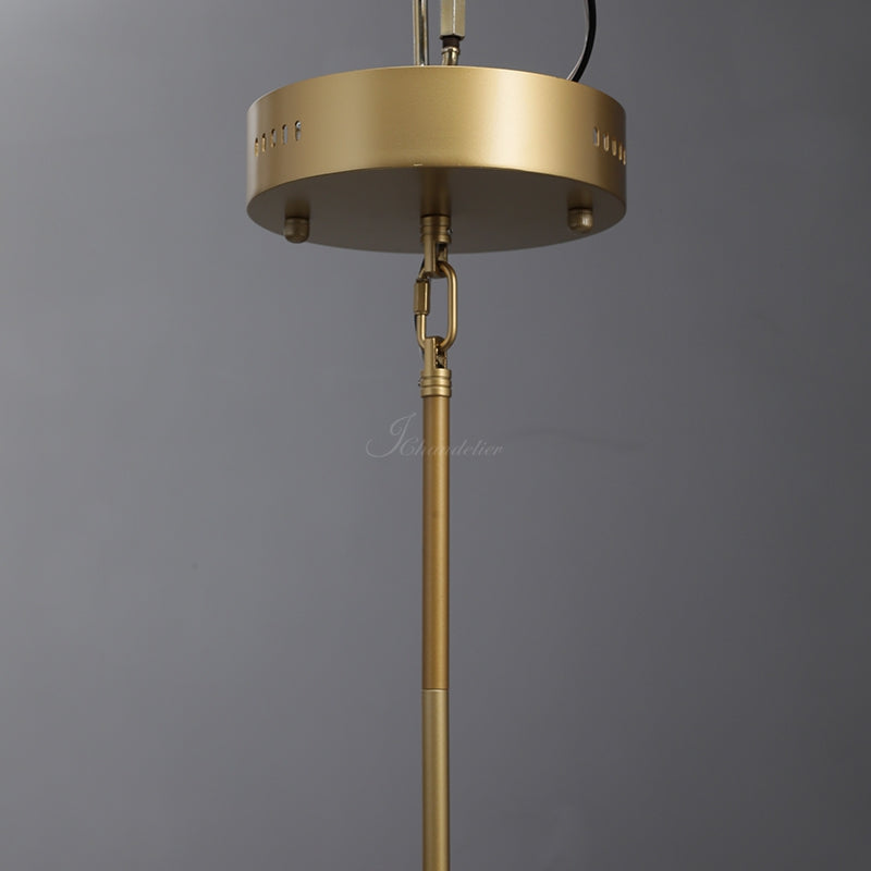 ECLFZ Two-Tier Round Chandelier 48" 60"