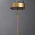 ECLFZ Two-Tier Round Chandelier 48