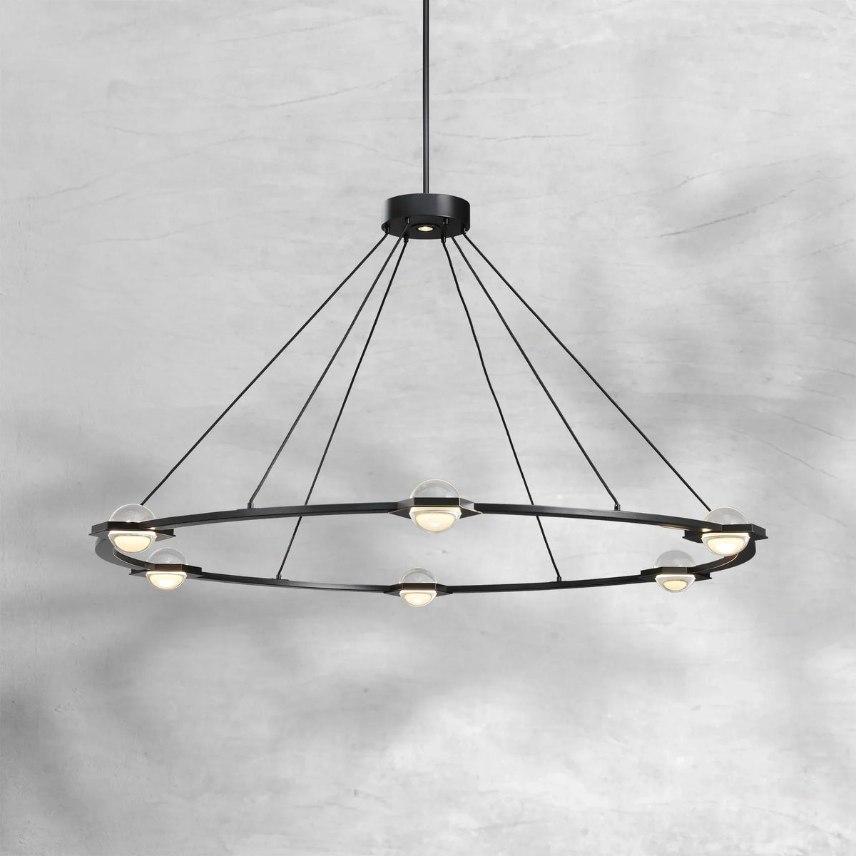 ECLFZ Round Chandelier 36", 48", 60"