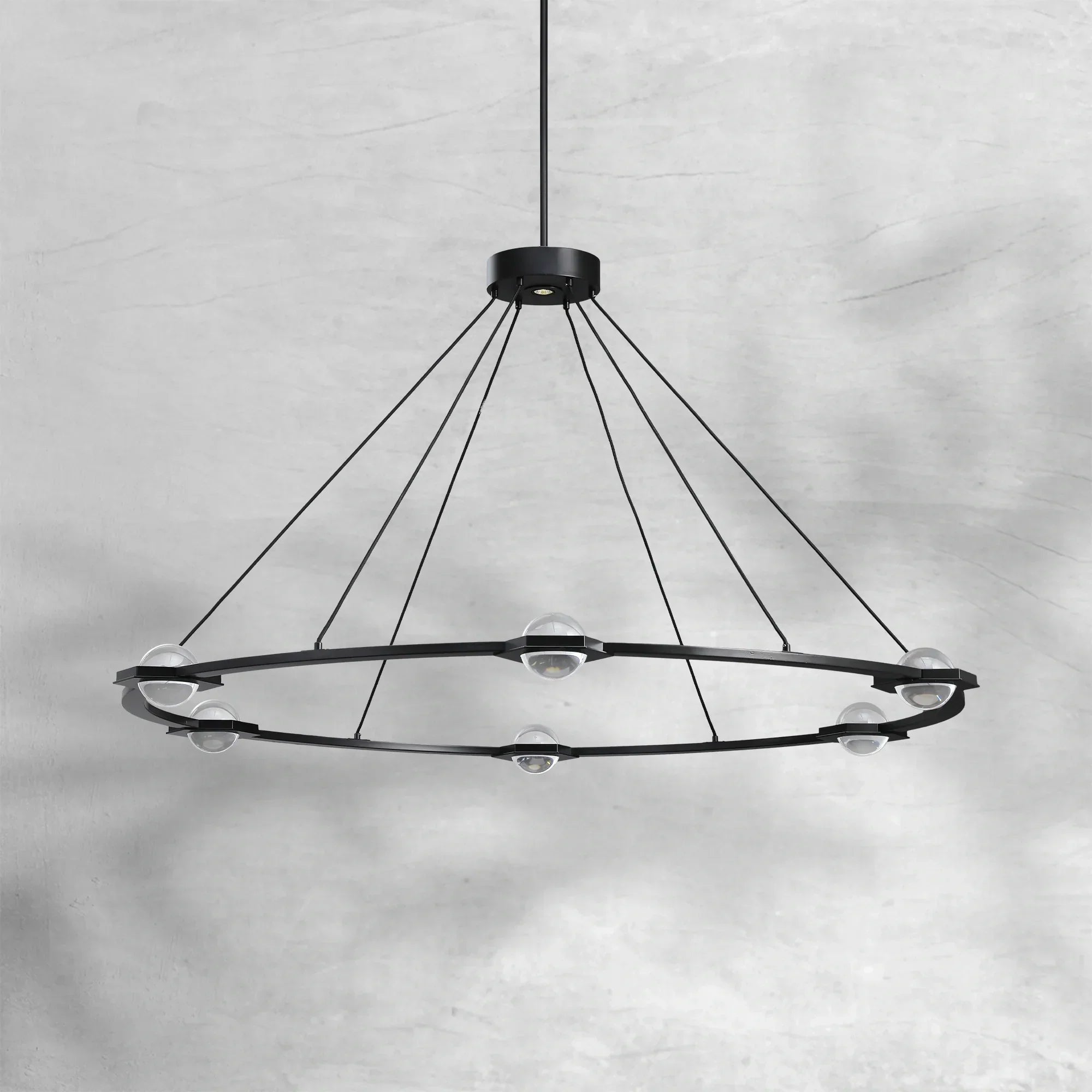 ECLFZ Round Chandelier 36", 48", 60"