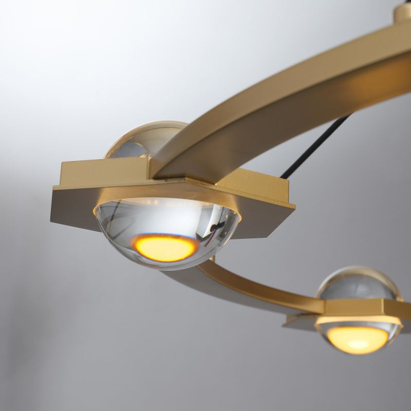 ECLFZ Round Chandelier 36", 48", 60"