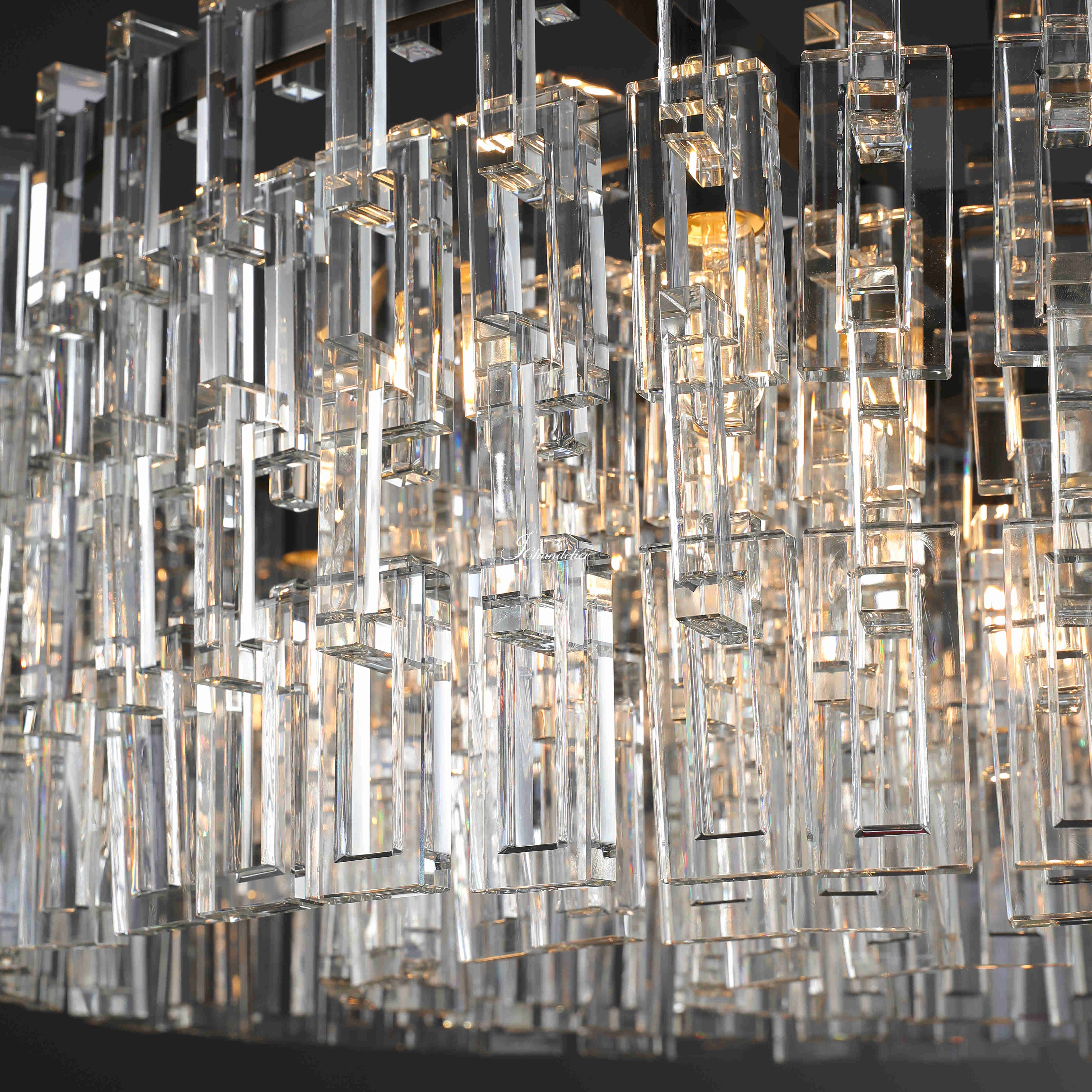 Marfz Modern Round Chandelier 36"