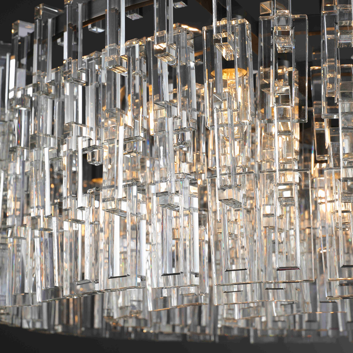 Marfz Modern Round Chandelier 36"