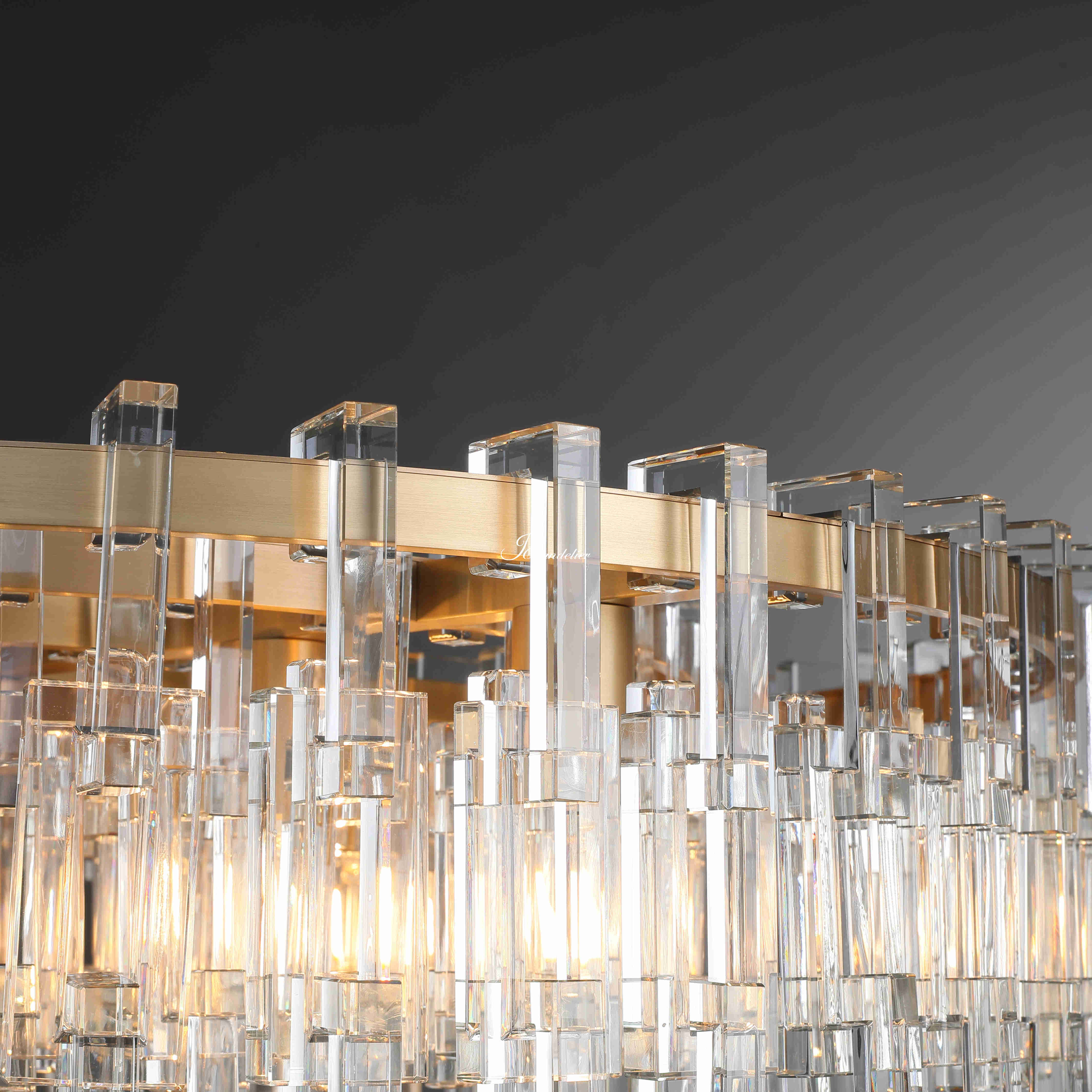 Marfz Modern Round Chandelier 36"