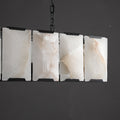 Harfz Calcite Rectangular Chandelier 62