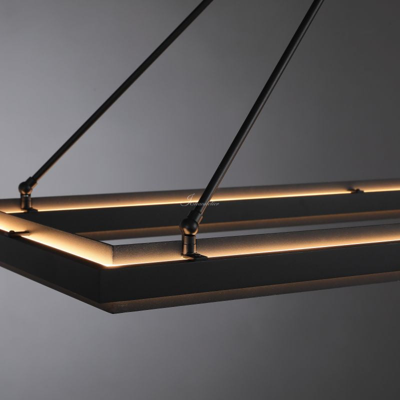 Perfz Rectangular Chandelier 48" 62“