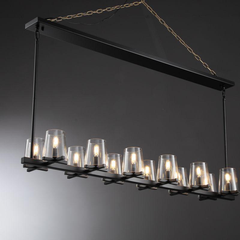 PAFZ Modern Linear Chandelier 49"60"