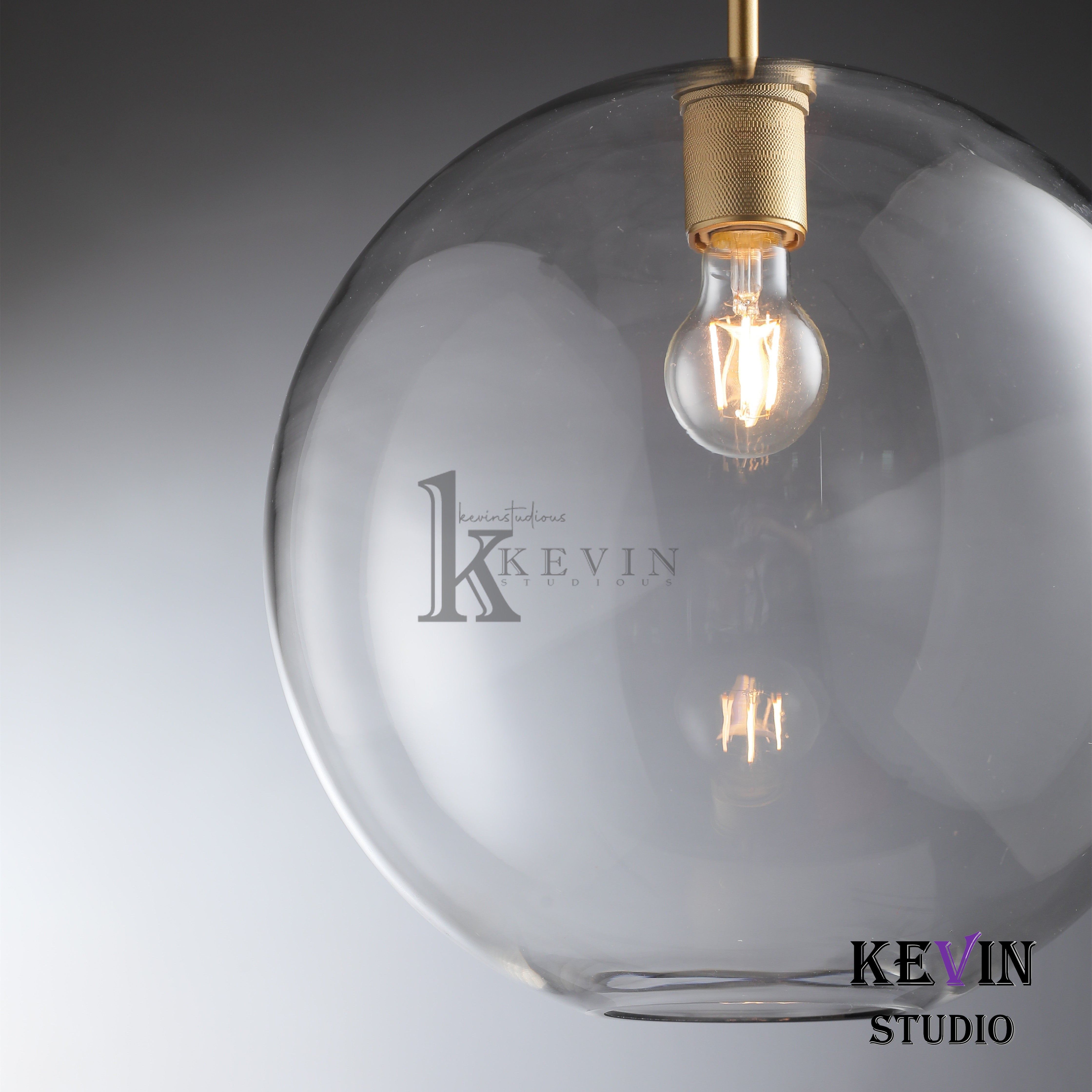 Utifz Modern Sphere Shade Pendant Light 8'', 11'', 14'' Pendant Light Kevin Studio Inc
