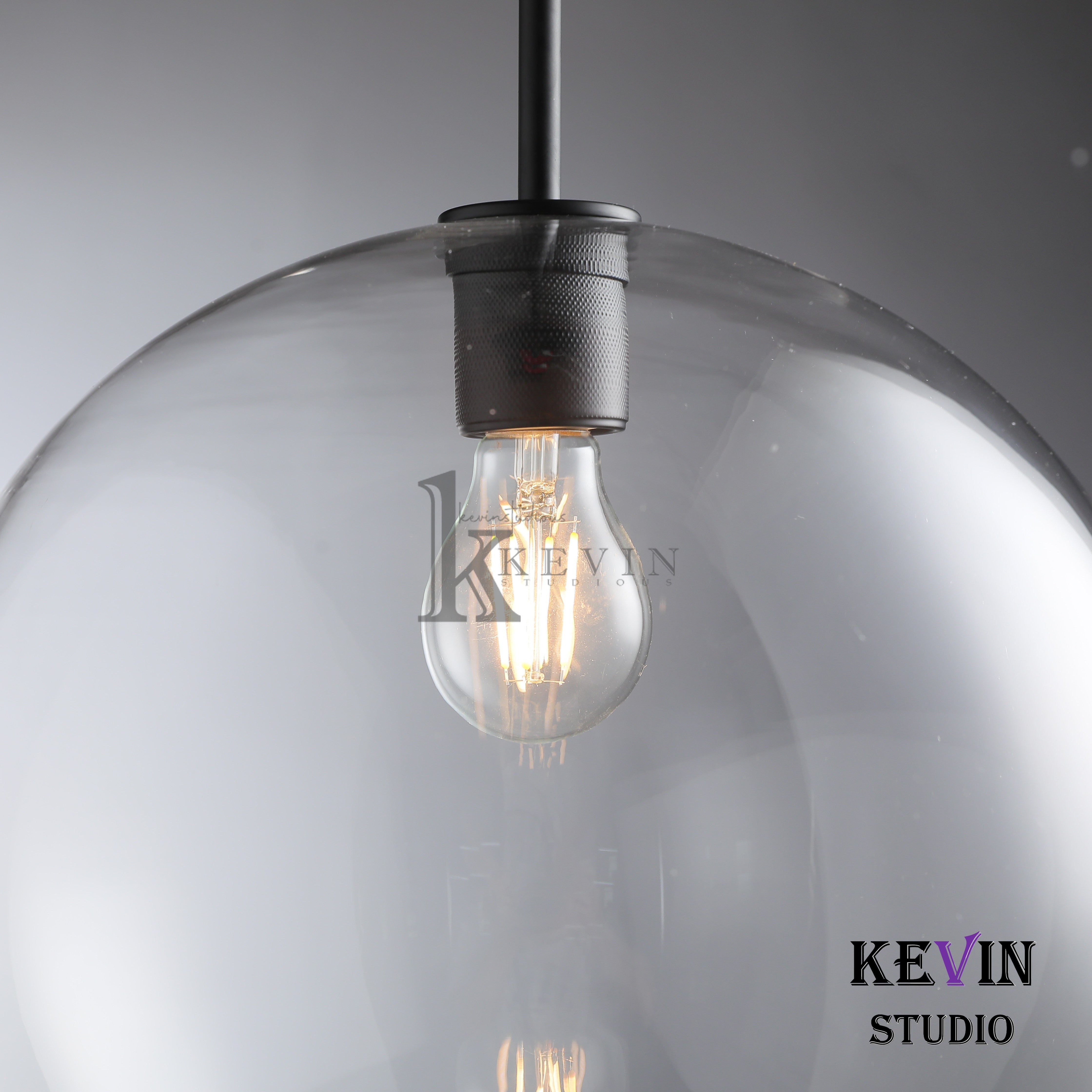 Utifz Modern Sphere Shade Pendant Light 8'', 11'', 14'' Pendant Light Kevin Studio Inc
