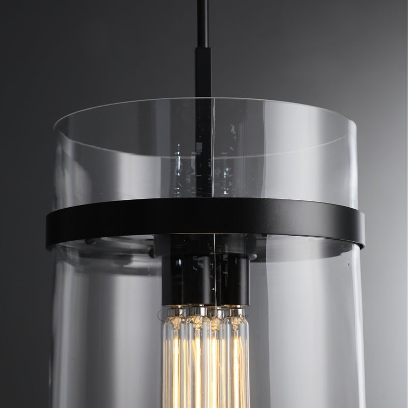 Lavefz Modern Blown Glass Pendant Light 8", 10", 12"