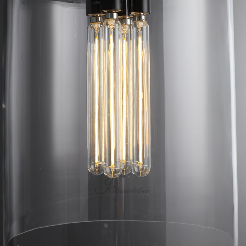 Lavefz Modern Blown Glass Pendant Light 8", 10", 12"