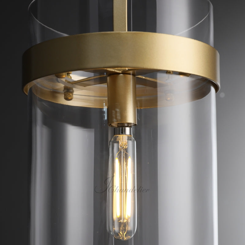 Lavefz Modern Blown Glass Pendant Light 8", 10", 12"