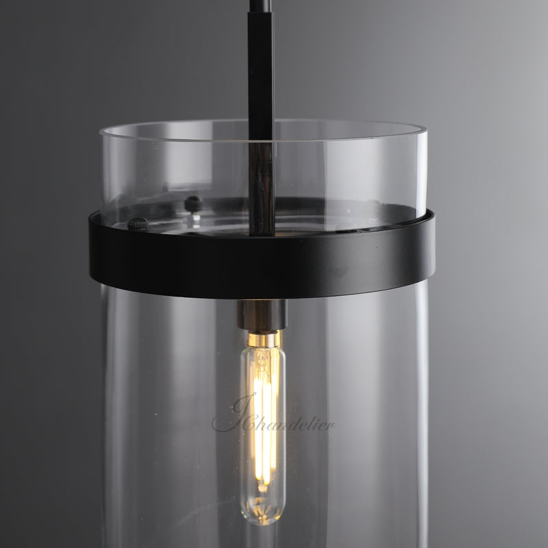 Lavefz Modern Blown Glass Pendant Light 8", 10", 12"