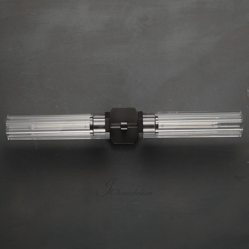Lameth Hexagonal Linear Wall Sconce 20"31"