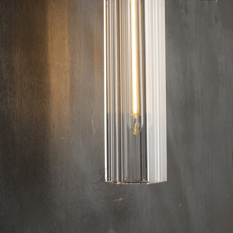 Lameth Hexagonal Linear Wall Sconce 20"31"
