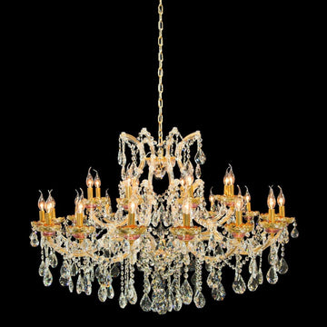 Chantilly Gold Crystal Chandelier