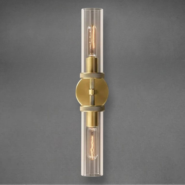 Lamfz Knurled Linear Sconce 20"30"