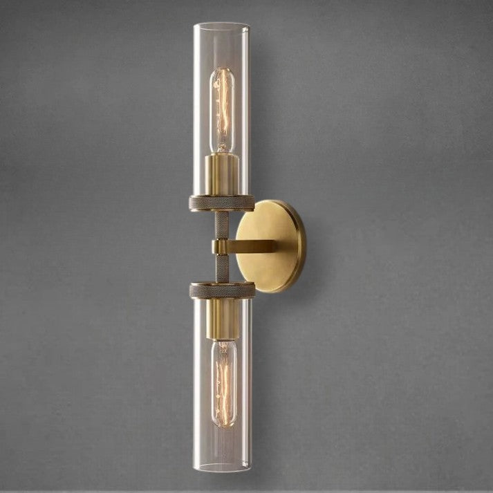 Lamfz Knurled Linear Sconce 20"30"
