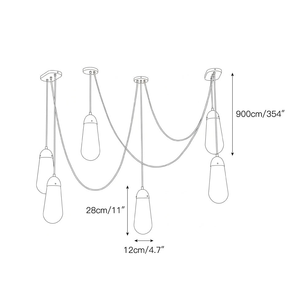 Lariat Pendant Lamp – detail 9