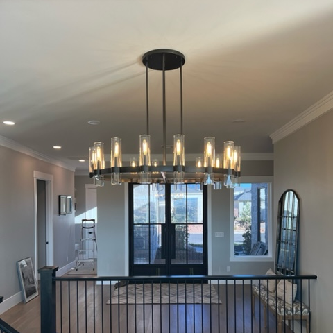 Lavefz Round Chandelier 48"