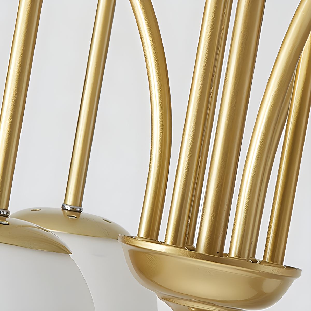 Joyfuzzy Avi Double Layer Glass Chandelier