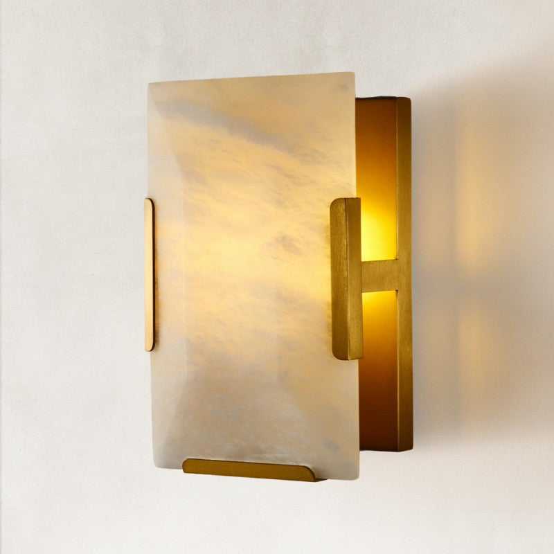 Liora Alabaster Wall Sconce 10"H