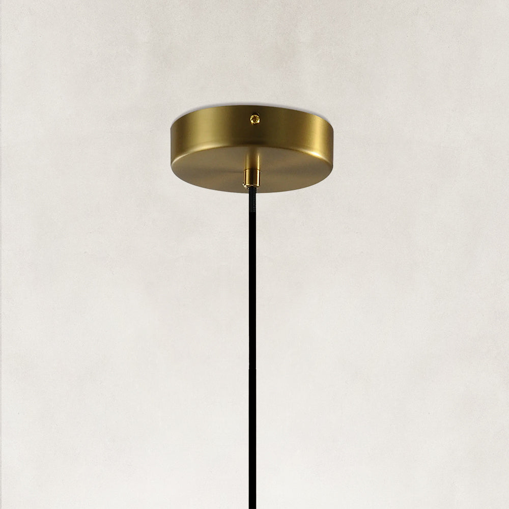 Luma Alabaster Pendant 6"D
