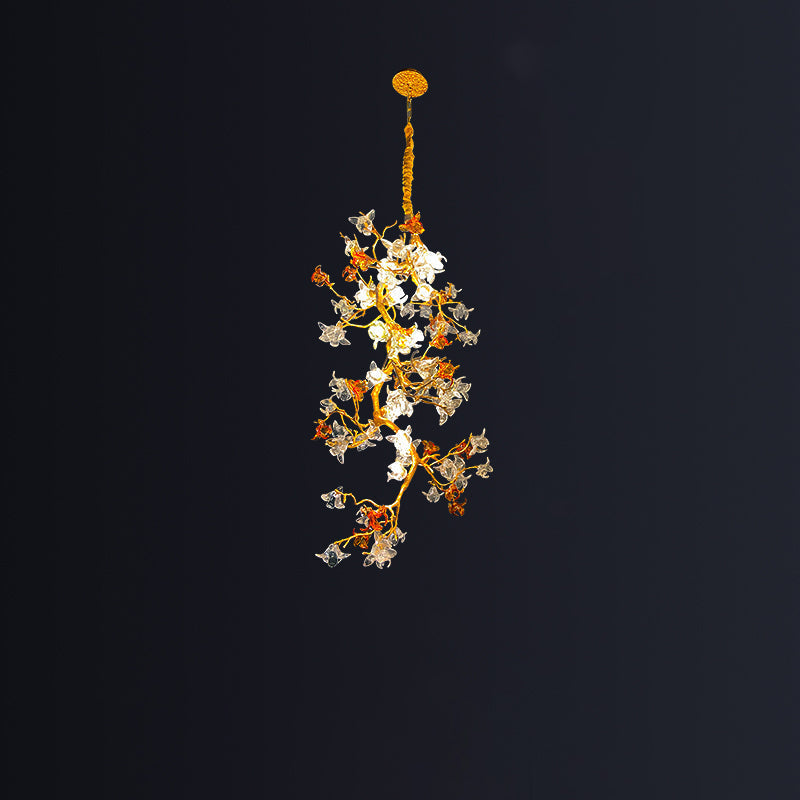 Luxury Villa Elegant Villa Blossom and Branch Chandelier,-Joyfuzzy
