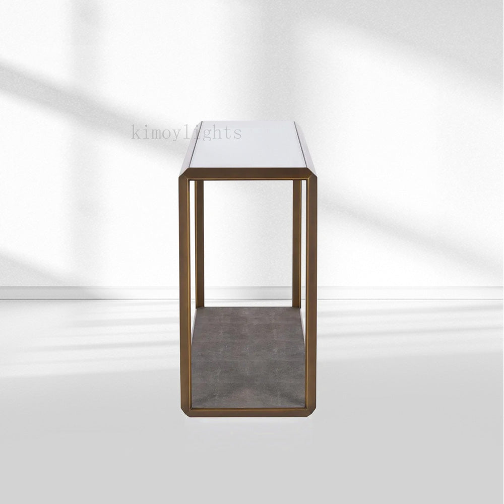 Max Glass Console Table